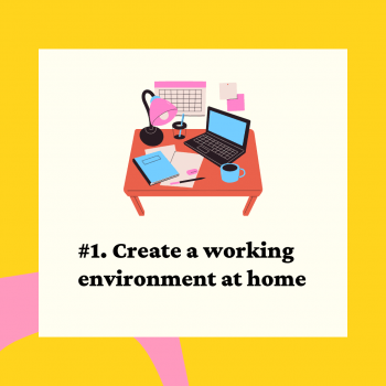 Lesson 1: create a working environment at home
