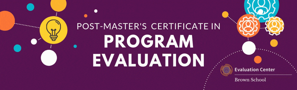 post master certificate program in program evaluation