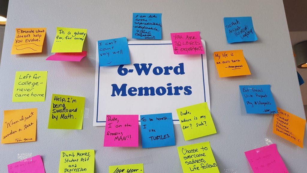 6-Word Memoirs examples